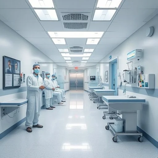 Subtle, ethereal pattern of intertwined, abstract geometric shapes